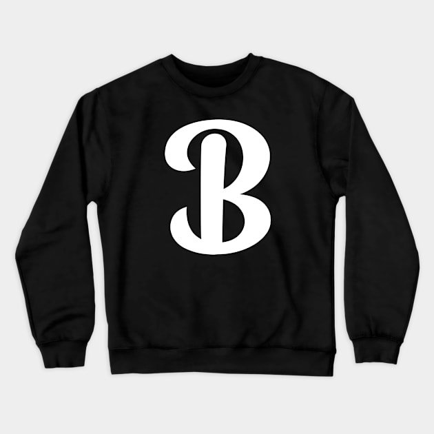 Letter B Crewneck Sweatshirt by Xtian Dela ✅